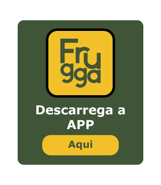 Aplicativo Frugga exibido em smartphone
